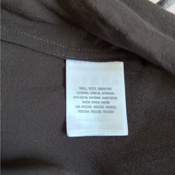 Free People Black Draped Knot-Front High-Low Maxi Top Sz M NWT - Picture 5 of 6